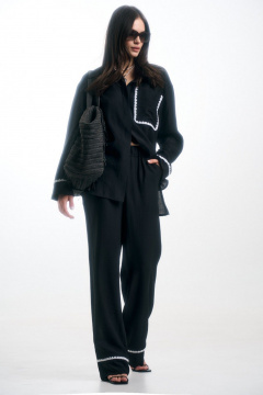 Брюки, рубашка MilMil 1112 черный - фото 1