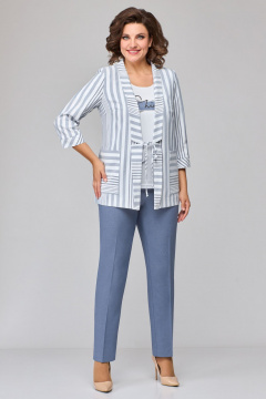 Мишель стиль 1133-2 сине-белый