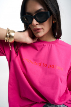 Футболка MilMil 1119 фуксия - фото 2