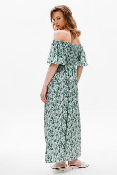 Платье EOLA 2639 молочный_принт - фото 2