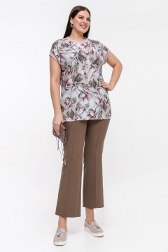 Блуза La rouge 6292 розы-акварель - фото 2