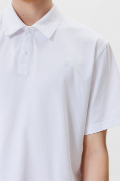 Футболка-поло из хлопка и трикотажа, классическая GO M1002/01-01. 176-182 - фото 5