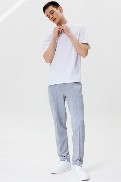 Футболка-поло из хлопка и трикотажа, классическая GO M1002/01-01. 176-182 - фото 3