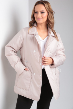 Куртка утепленная из плащёвой ткани с накладными карманами Modema м.2046 - фото 3