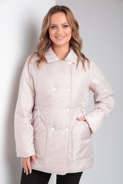 Куртка утепленная из плащёвой ткани с накладными карманами Modema м.2046 - фото 1