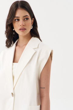 Брюки, жилет RINKA 1246/1 молочный - фото 4