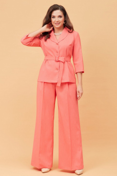 Брюки, жакет Andina city 9038 коралл - фото 1