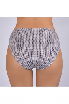 Трусы из хлопкового трикотажа с кружевной отделкой Verally 107-6 клэр - фото 2