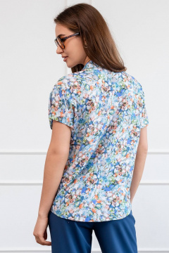 Блуза из вискозы с воротником рубашечным LADO 8150-4 - фото 2