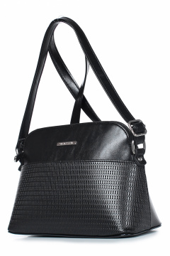 Черная экокожаная сумка на каждый день Galanteya 36623.23с928к45 черный - фото 1