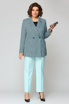 ANASTASIA MAK 1181 мята+черный