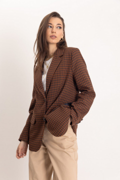 Легкий жакет и джинсовые брюки в стиле Old Money EZER 2068 - фото 3