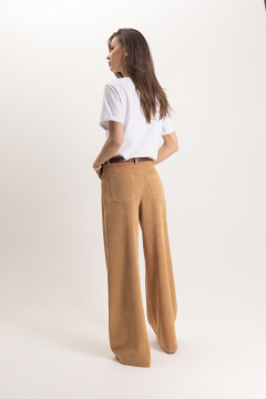 Белая футболка свободного кроя с логотипом EZER 1402 - фото 5