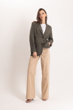 Классический костюм в английском стиле из жакета и джинсов EZER 2067 - фото 1