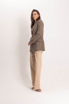 Костюм из жакета и джинсовых брюк в английском стиле EZER 2069 - фото 3