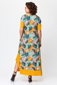 Платье макси из хлопка с карманами и вырезом Svetlana-Style 1940 - фото 2