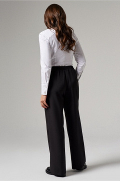 Деловой костюм брюки и жакет из текстиля для демисезона PND 00820P - фото 5