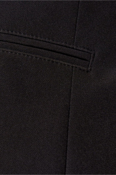 Жакет из текстиля демисезонный деловой стиль PND 00830P - фото 5