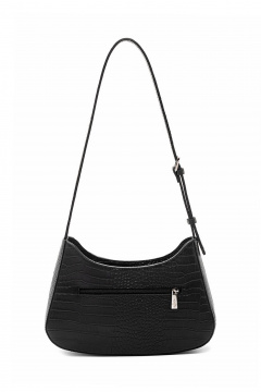 Маленькая кожаная сумка с регулируемым ремнем и карманами Souffle 218 5001 - фото 2