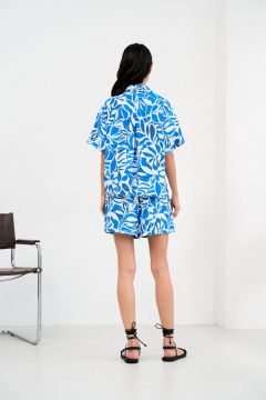 Рубашка, шорты ATTIKA А3722-1 голубой - фото 4