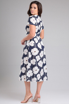 Платье LeNata 16400 цветы - фото 2