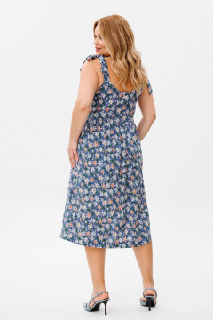 Платье Michel chic 2130 голубой - фото 4