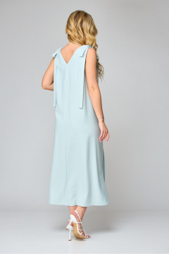 Платье, пояс Laikony L-771 мята - фото 4