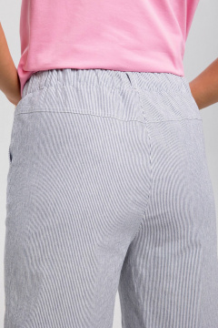 Брюки зауженные летние с разрезами из хлопка и текстиля Femme & Devur 90084 1.54F(164) - фото 5