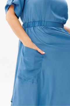 Платье Laikony L-402 голубой - фото 4