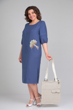 Летний льняной шопер с внутренним карманом Rishelie 898 - фото 2