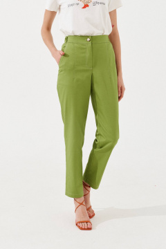 Брюки VIZANTI 9241 зеленый - фото 2