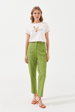 Брюки VIZANTI 9241 зеленый - фото 1