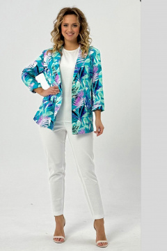 Жакет из хлопка двубортный полуприлегающий Condra 15090 - фото 4