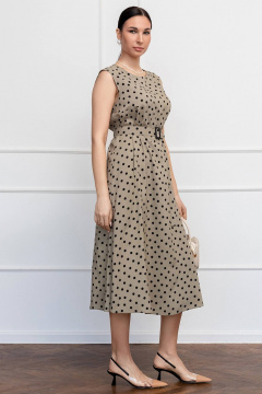 Платье трапециевидное из вискозы с разрезами LADO 6255/1-19 - фото 5