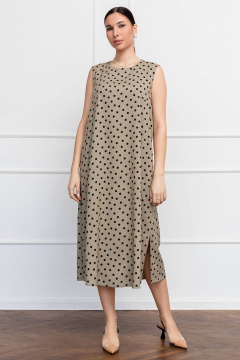 Платье трапециевидное из вискозы с разрезами LADO 6255/1-19 - фото 2