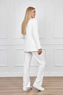 Брючный костюм из жакета, жилета и брюк с стрелками Azzara 933Б - фото 4