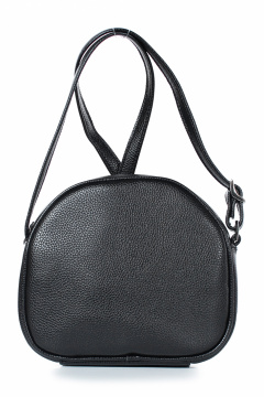 Черная сумка на молнии из экокожи с ручкой-ремнем Galanteya 47923.23с1353к45 черный - фото 2