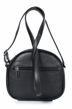 Черная сумка на молнии из экокожи с ручкой-ремнем Galanteya 47923.23с1353к45 черный - фото 3