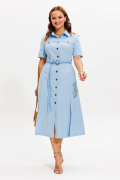 Платье VI ORO VR-1132 голубой - фото 4