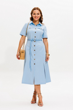 Платье VI ORO VR-1132 голубой - фото 2