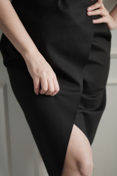 Платье MAKKI 3122 черный - фото 4