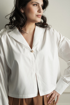 Блуза MAKKI 3322 молочный - фото 2