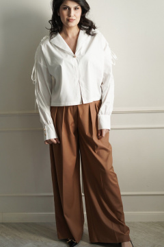 Блуза MAKKI 3322 молочный - фото 1