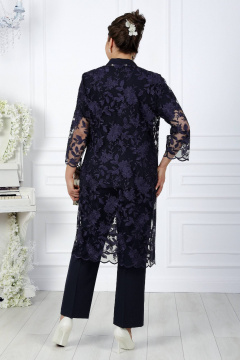 Брюки, джемпер, кардиган Ninele 5971 темно-синий - фото 2