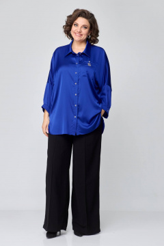 Рубашка Solomeya Lux 968 электрик - фото 3