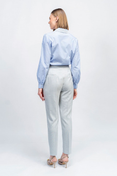 Блуза и брюки в стиле кэжуал из текстиля и хлопка Noche mio 5.504-1 ravi - фото 2