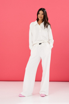 Трикотажные хлопковые брюки на каждый день ANNETE A1215 - фото 1