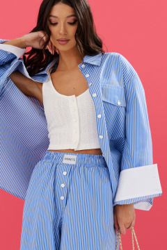 Круглогодичные текстильные брюки со шлёцами ANNETE A1220 - фото 5