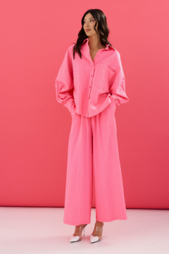 Платье свободного кроя из натурального полотна ANNETE A4214 - фото 4