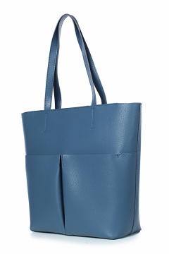 Экокожа, круглый год, синяя, стиль на каждый день Galanteya 45623.23с1307к45 синий - фото 1